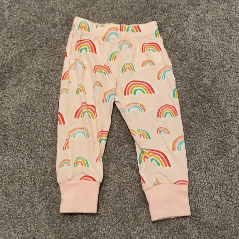 Angel Dear Pink Rainbow Pajama Set